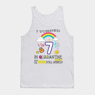 Quarantine 7th Birthday 2020 Tank Top